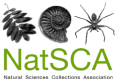 Logo of NatSCA (Natural Sciences Collections Association)